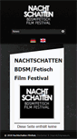 Mobile Screenshot of nachtschatten-filmfest.com